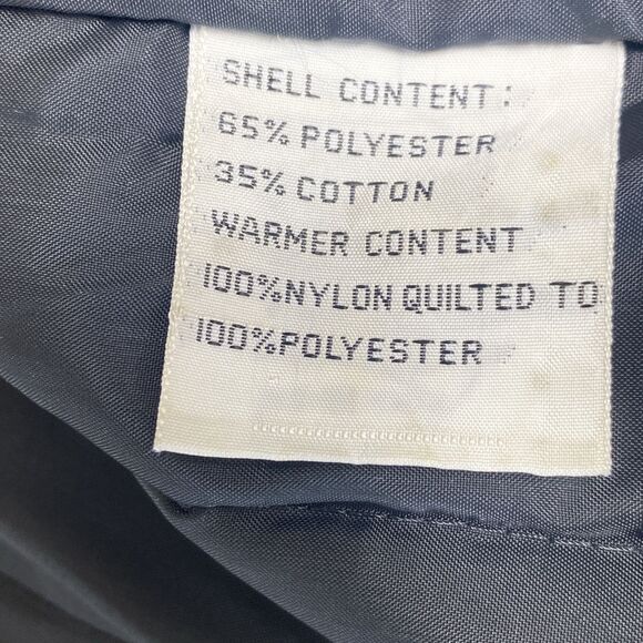 Vintage CLIPPER MIST Men's Size 38 Reg Gray Trench Over Coat w/ Zip-Out Liner - Picture 9 of 16